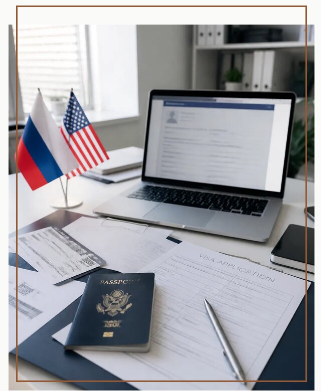 Оформление визы в США для туристов и бизнеса в Сестрорецке