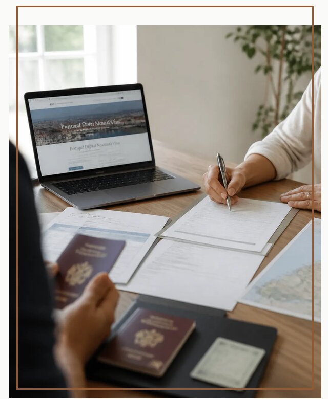 Оформление Digital Nomad и ВНЖ Португалии в Сестрорецке